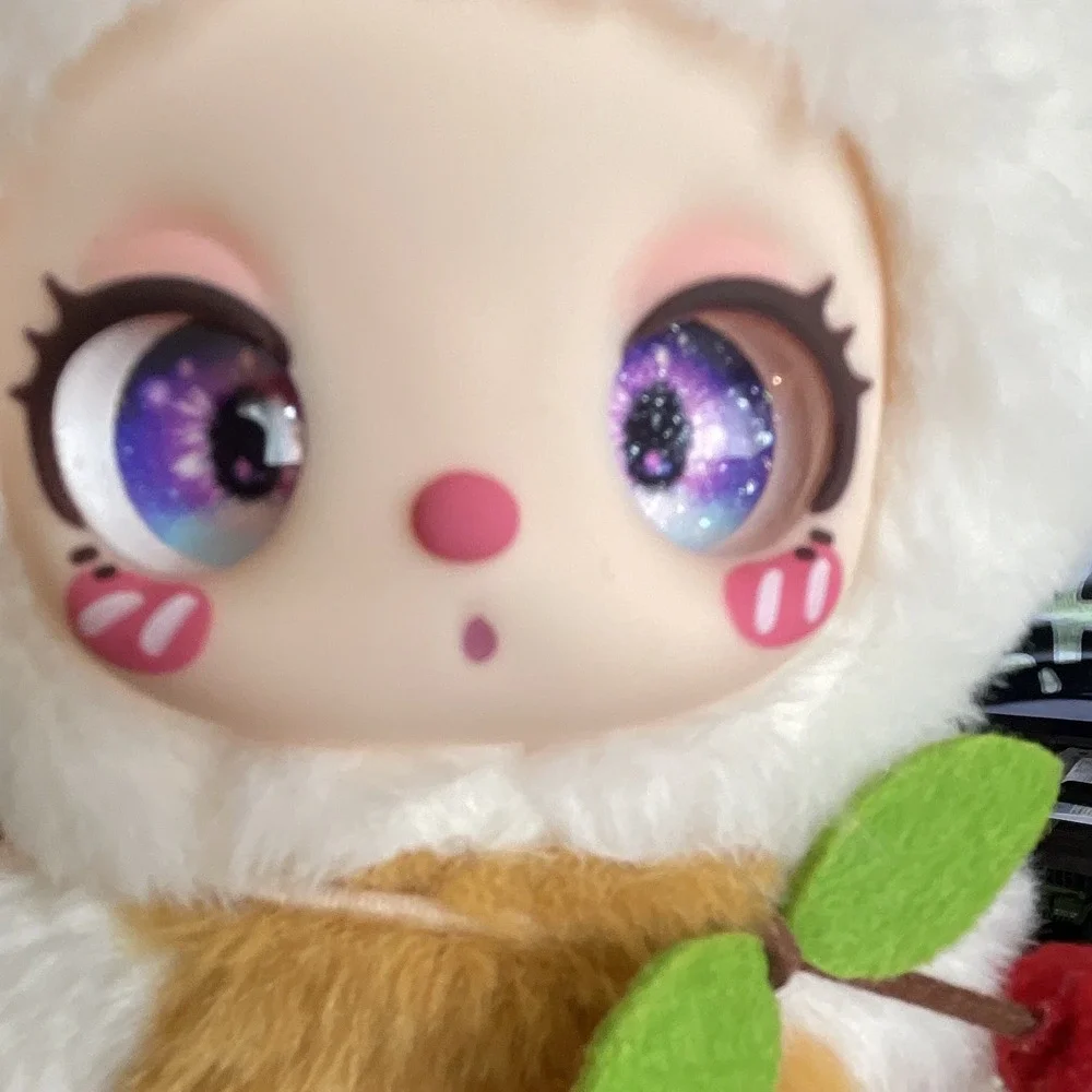 LULU Cat Plush Keychain w/ Cherries Christmas birthday gift